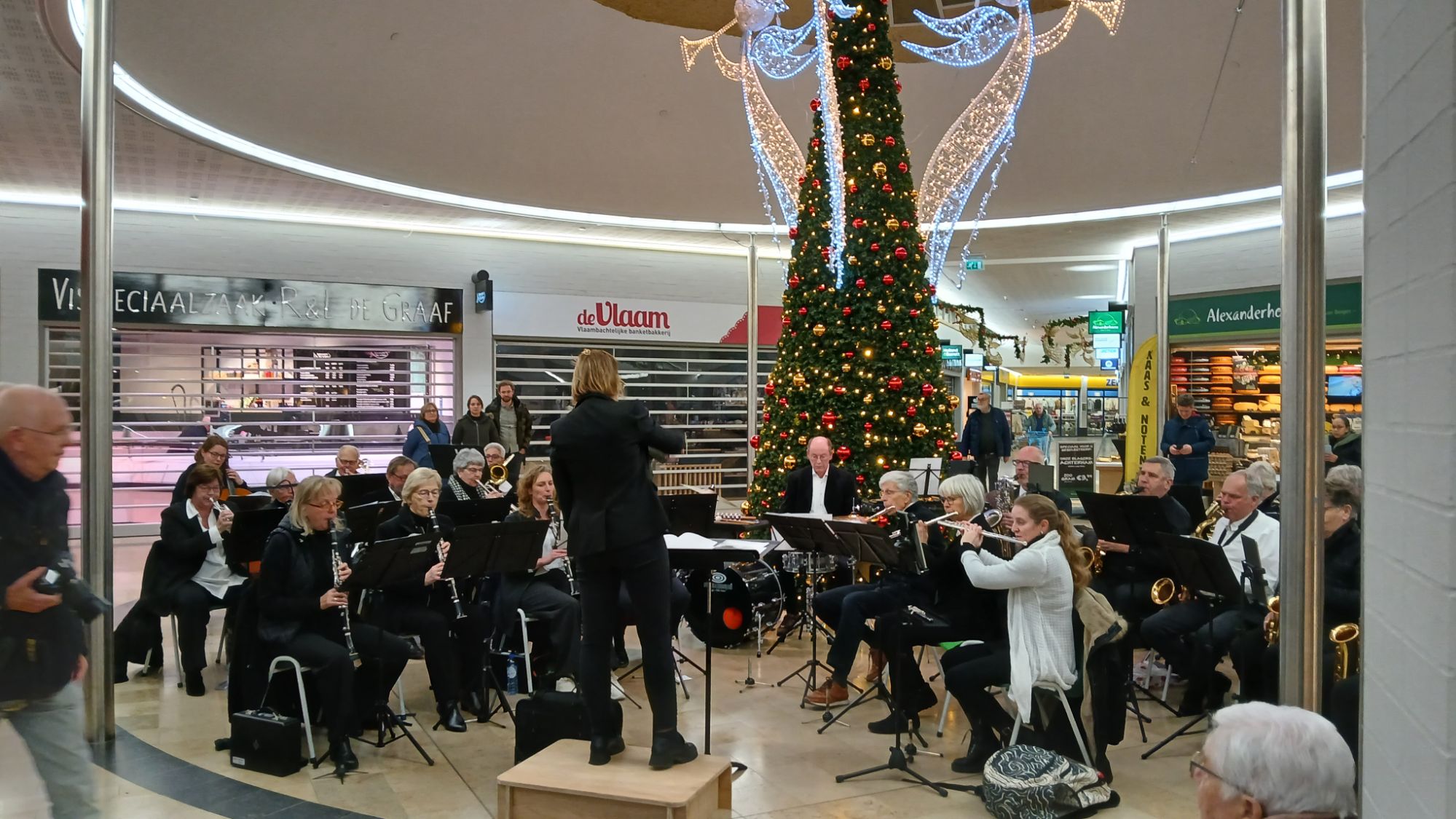 Feestelijk kerstconcert door Symfonisch Blaasorkest Da Capo in Reigerhof