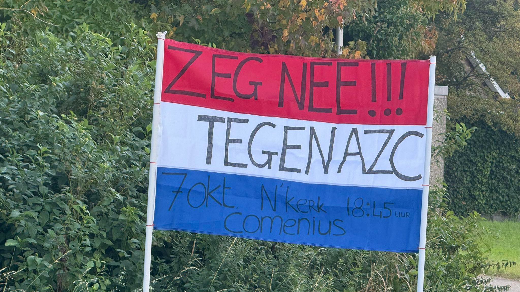 Zuidplas waarschuwt voor verkeershinder door nieuwe manifestatie tegen opvanglocatie, Reigerhof sluit eerder deuren