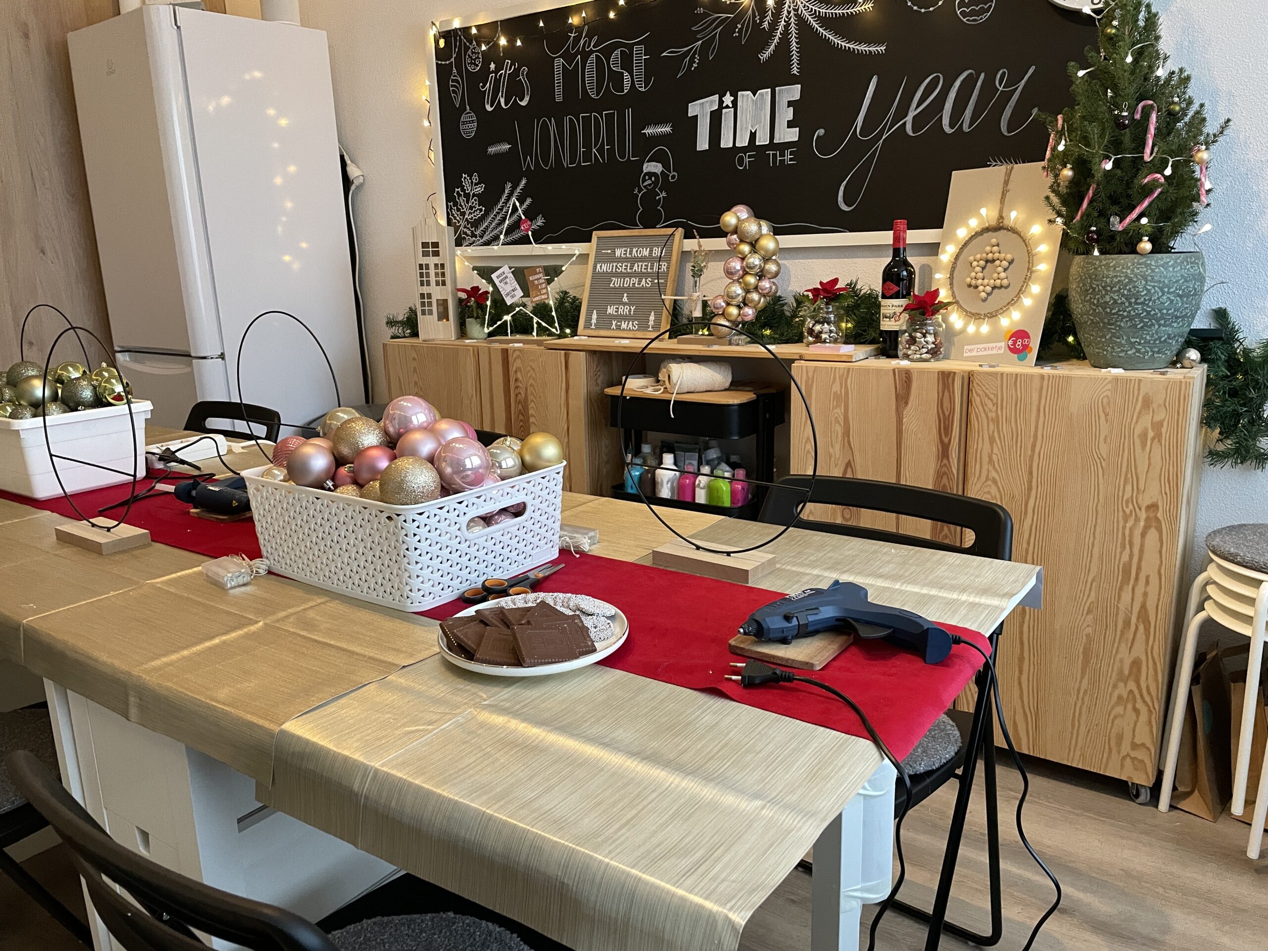 Creatieve kerstworkshops in Zuidplas bij Knutselatelier Zuidplas