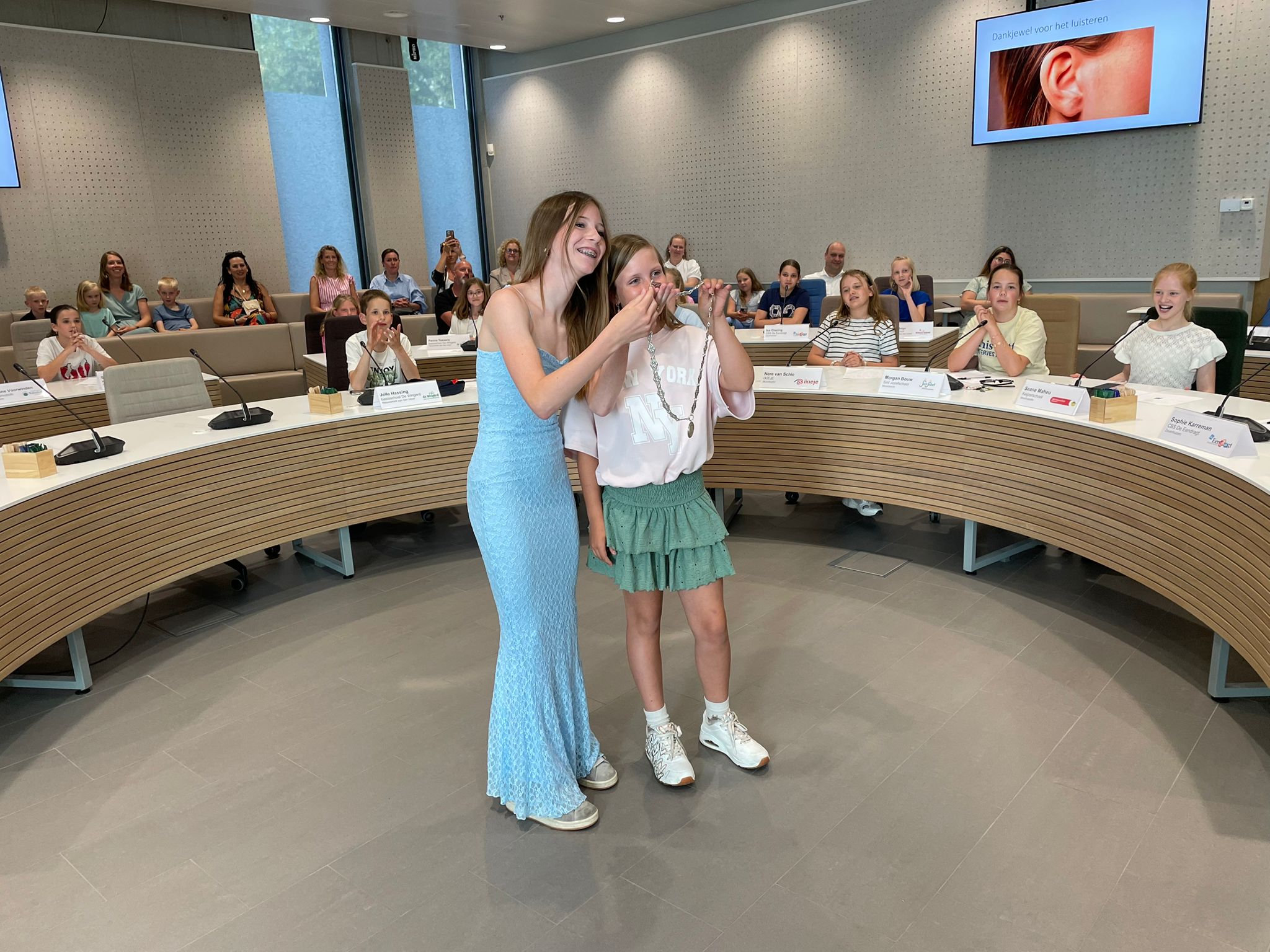 Evie van der Vlis nieuwe kinderburgemeester Zuidplas