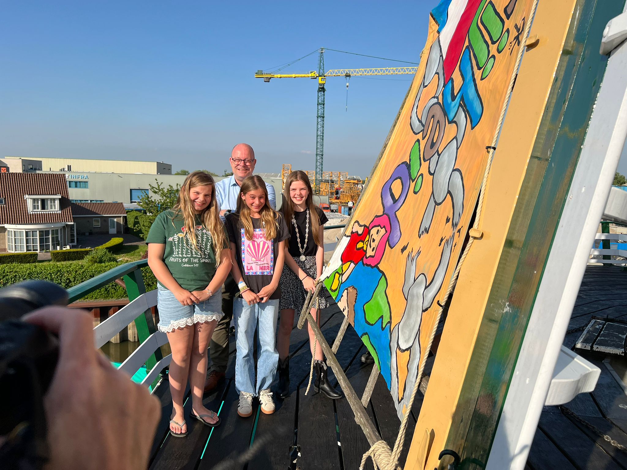 Het wordt spannend voor molen Windlust!